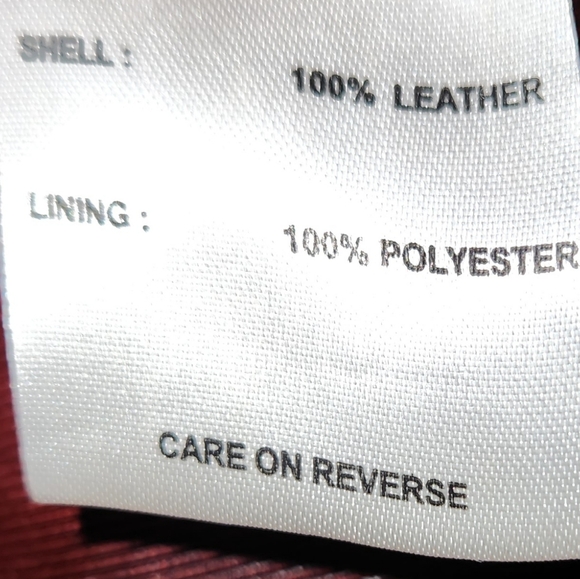 BRAND NEW DANIELS ITALIAN CUT LEATHER COAT SIZE 5XL (FITS LIKE A 3XL) - Picture 3 of 5